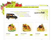 Tablet Screenshot of fruitschaal.nu